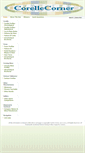 Mobile Screenshot of corellecorner.com